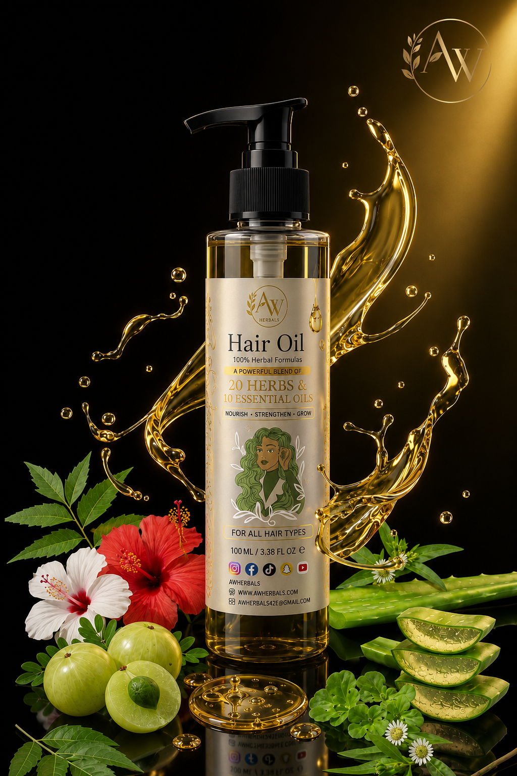 Herbal Hair Oil - 100 ML